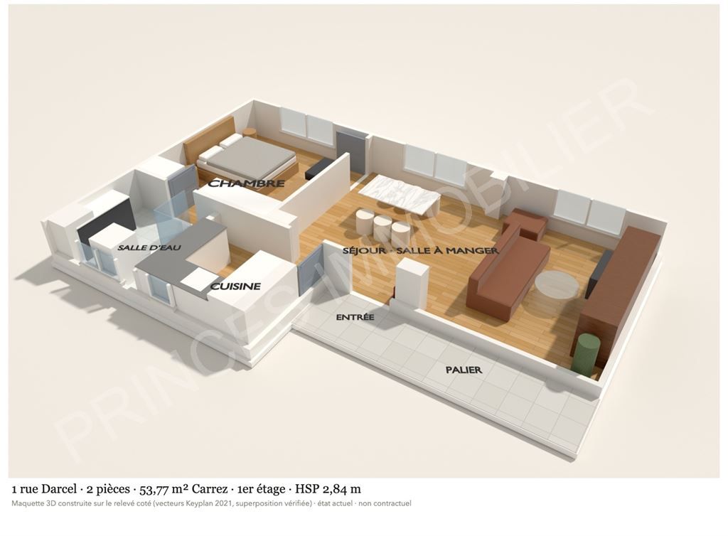 appartement 3 Pièces en vente sur BOULOGNE BILLANCOURT (92100)