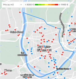 Les prix de l'immobilier à Boulogne au 01/10/22